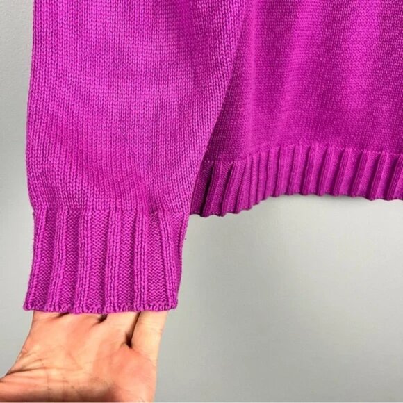 Collusion Unisex Logo Knit Sweater Size L Fuzzy Graphic Front - Picture 4 of 8